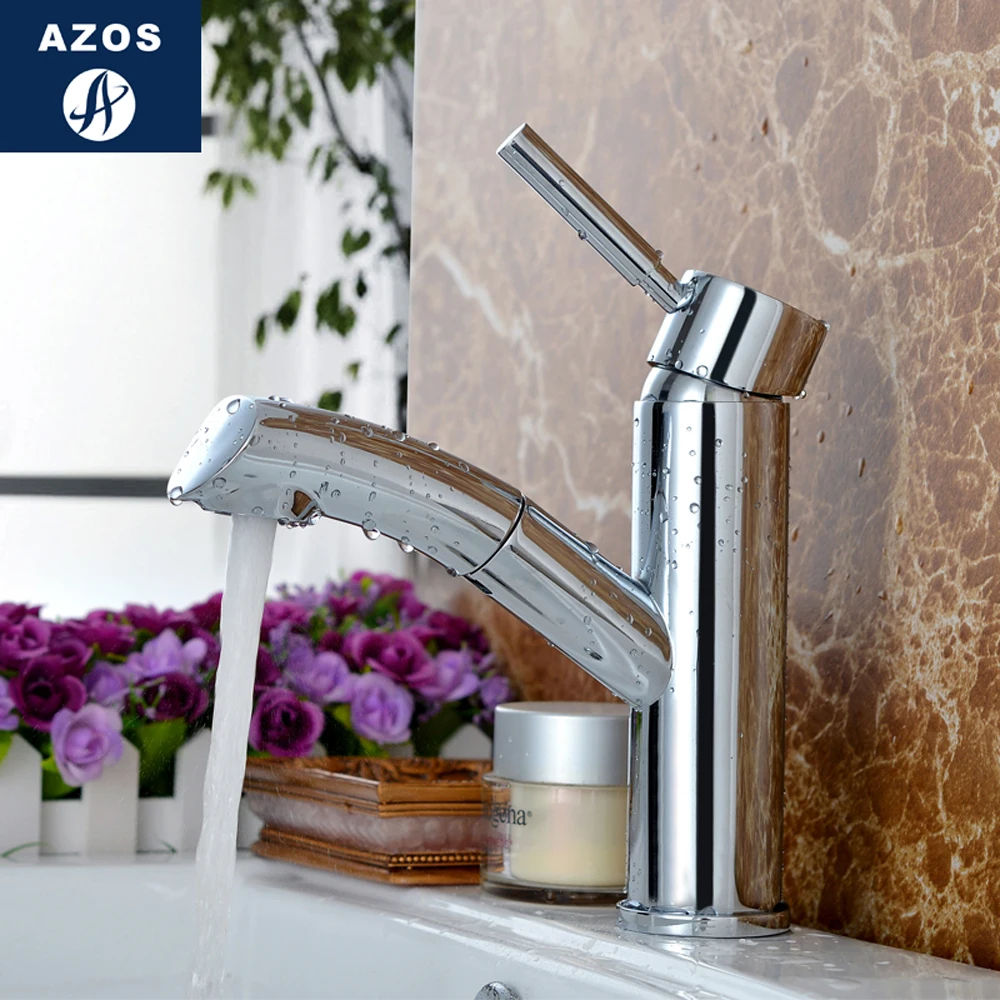 Современный Смеситель для ванной комнаты с одной ручкой Поворотный Носик сосуд