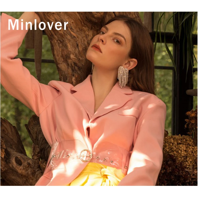 Женские Висячие серьги с кисточками Minlover очаровательные цепочки массивные