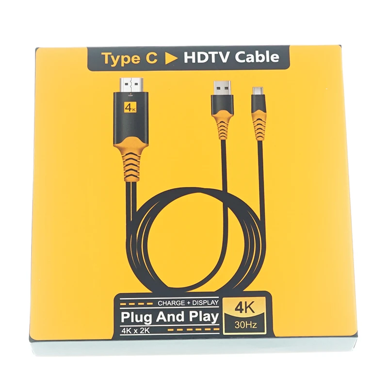 Type-C USB-C к совместимому с HDMI HDTV Зарядный Кабель-адаптер для Samsung Galaxy Note8 S9 S8 плюс |