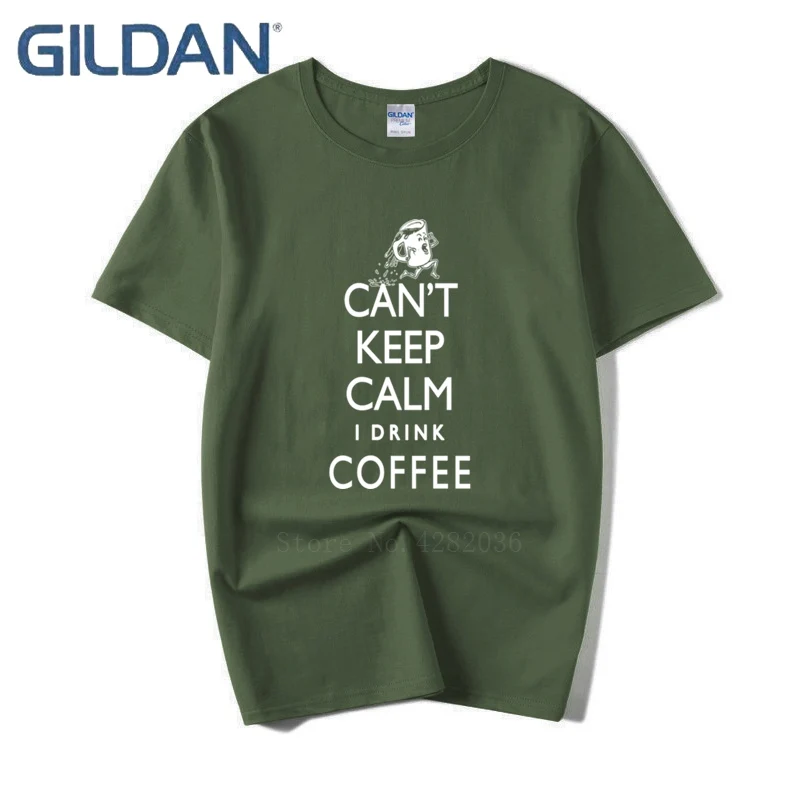 Более бренд-Костюмы свободные Размеры Cant Keep Calm я пью Кофе уличная Фиолетовый