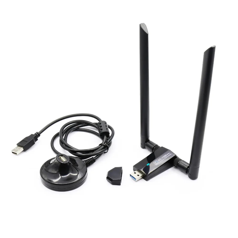 Беспроводная сетевая карта 1200M 802.11AC USB3.0 двухчастотный 2 4G/5 8G WiFi приемник |