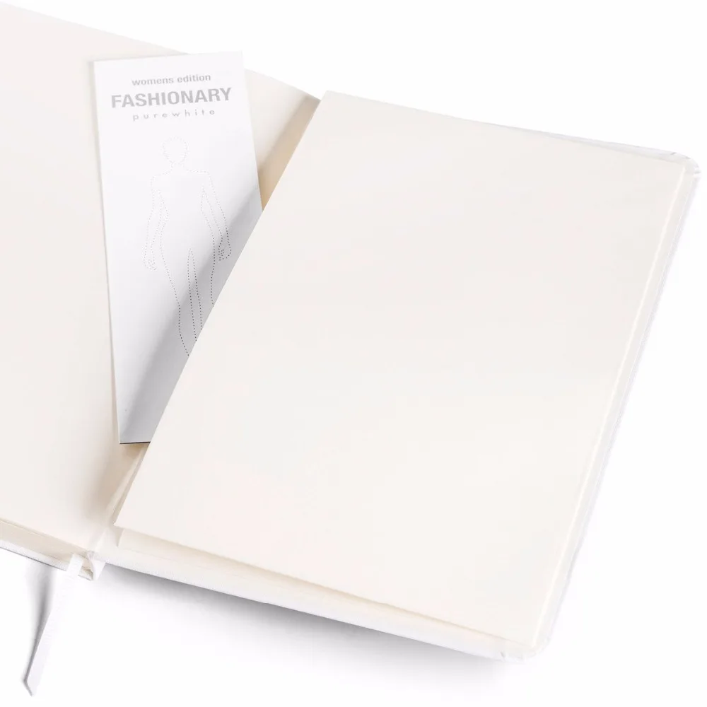 А5 Модные женские Purewhite эскиз книга рисунки мода шаблон для рисования женский