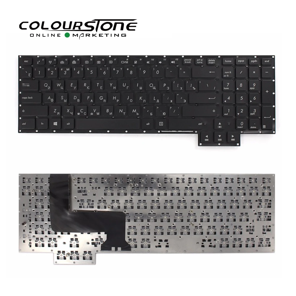 Русская клавиатура для ноутбука Asus G750 G750JH G750JM G750JS G750JW G750JX G750JZ русская черная