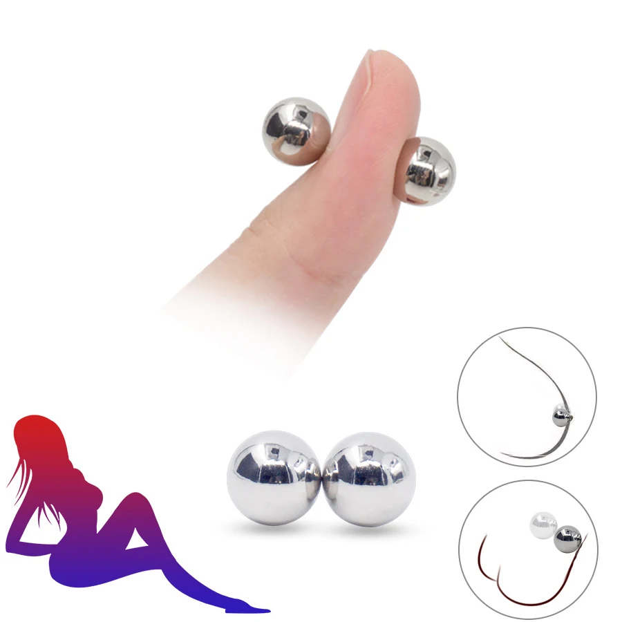 2 пары мощные магнитные секс игрушки для стимуляции клитора|Игры взрослых| |