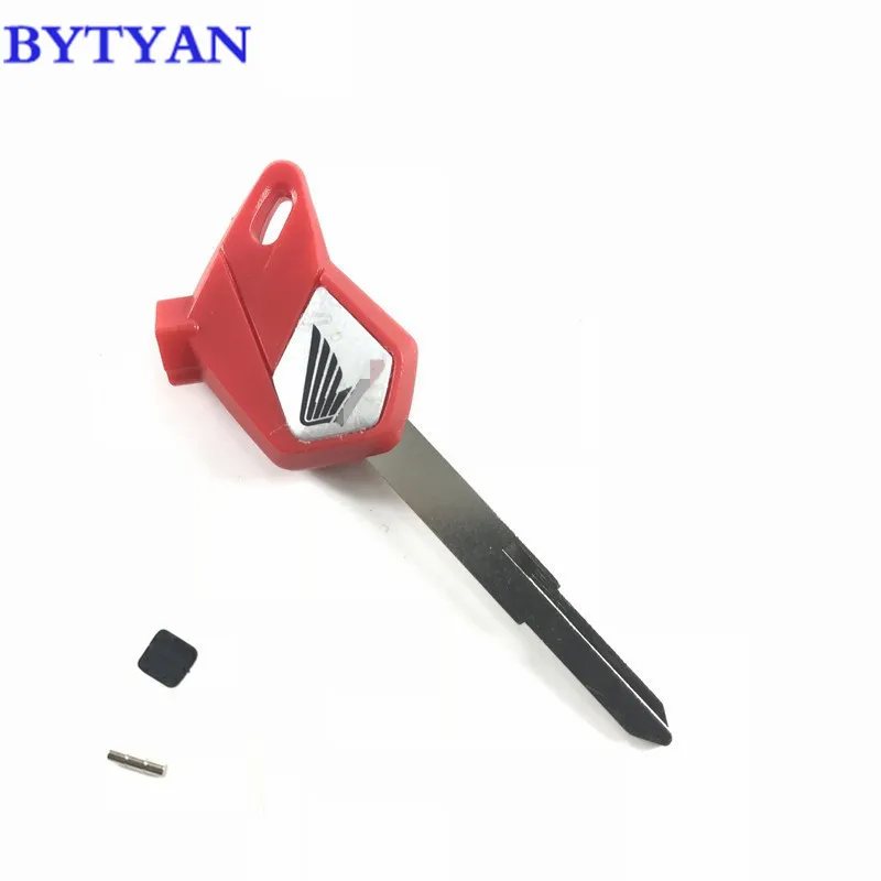 Фирменная новинка мотоцикл запчасть Заготовка ключа для HONDA скутер Магнит Anti theft