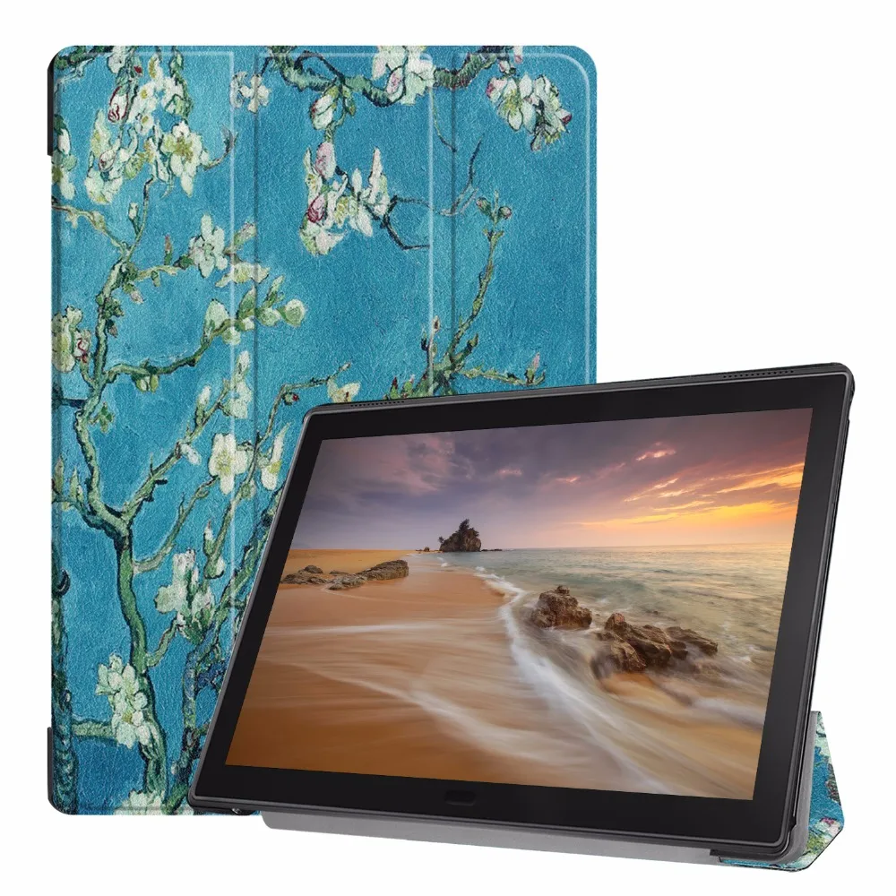 Складной чехол для lenovo Tab E10 10,1 tablet TB-X104F TB X104F тонкий защитный чехол-подставка из искусственной кожи для lenovo tab E10+ подарок