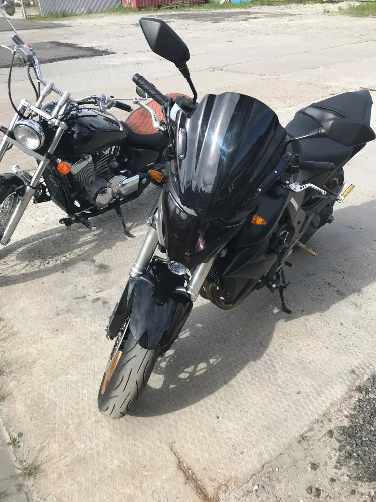 Мотоциклетные уличные велосипеды руль регулируемый ветровое стекло для Yamaha XJ6 XJ6N FZ16 FZ16S FZ-S16 XJ 6 FZ 16 2009
