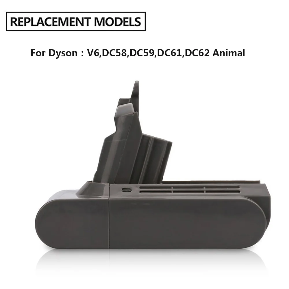 Для Dyson 3000 мА/ч, 21,6 в Li-Ion Батарея Замена Батарея V6 DC61 DC62 DC72 DC58 DC59 DC72 DC74 965874-02 пылесос