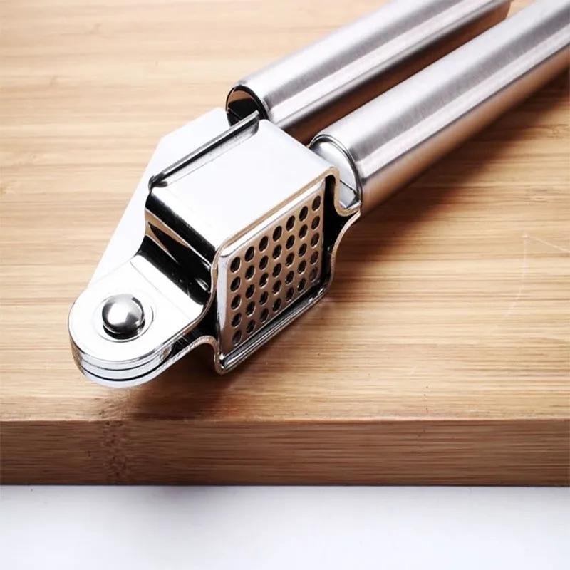 1 шт Высокое качество Нержавеющая сталь чеснок Пресс Горячая Кухня овощей фарш