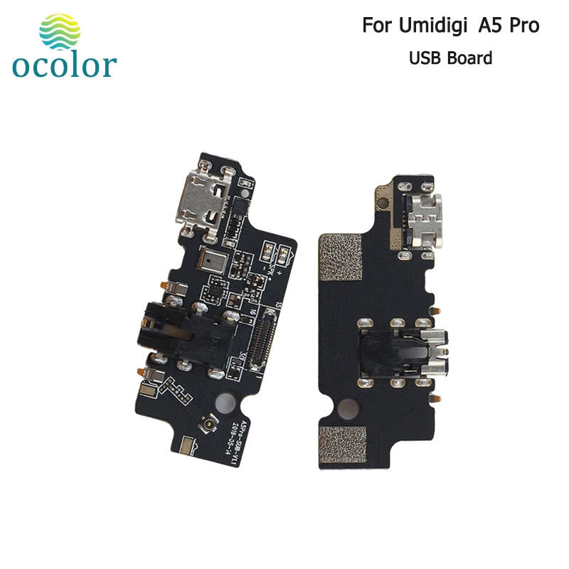 Ocolor для Umidigi A5 Pro USB плата зарядки новая запасная часть разъем контроллера