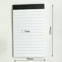 wholesale 10 pcslot high quality mini notepad 30 sheets paper with line memo pads notebook paper hand tearable sticky notes
