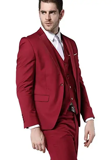 Multi Color Slim Fit Men Suits Formal Wedding Suits For Men 3 Pieces Set Tuxedo Terno Masculino Mens Suit Costume Homme