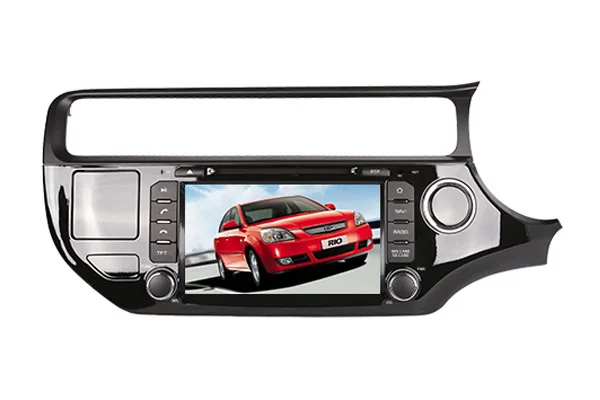 Автомобильный dvd-плеер с gps 4 Гб ОЗУ Android 10 для Kia rio k3 2015 2016 RHD in приборная панель