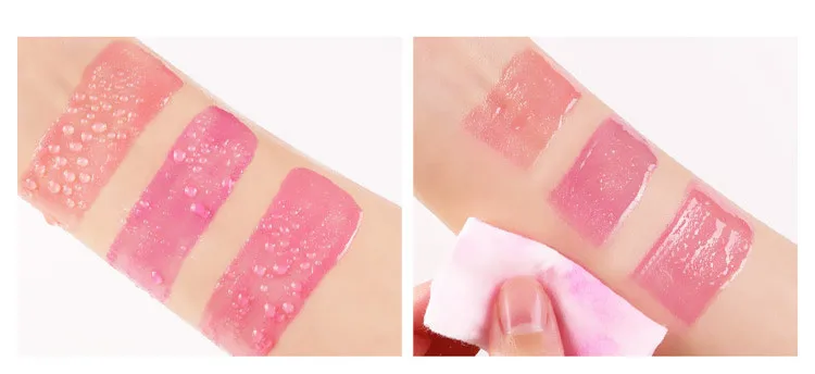 99% Natural Moisturizing Starry Lip Gloss Lipstick Red Color Temperature Transparent Jelly Long-lasting Lip Makeup Lipstick