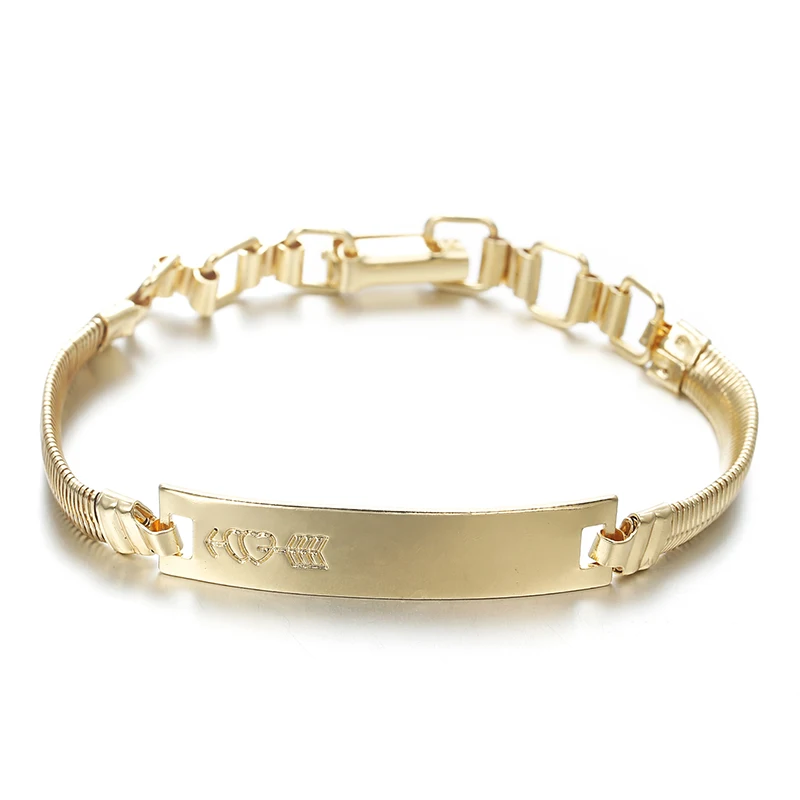 Koraba модные ювелирные изделия новые милые браслеты золотые и серебряные для