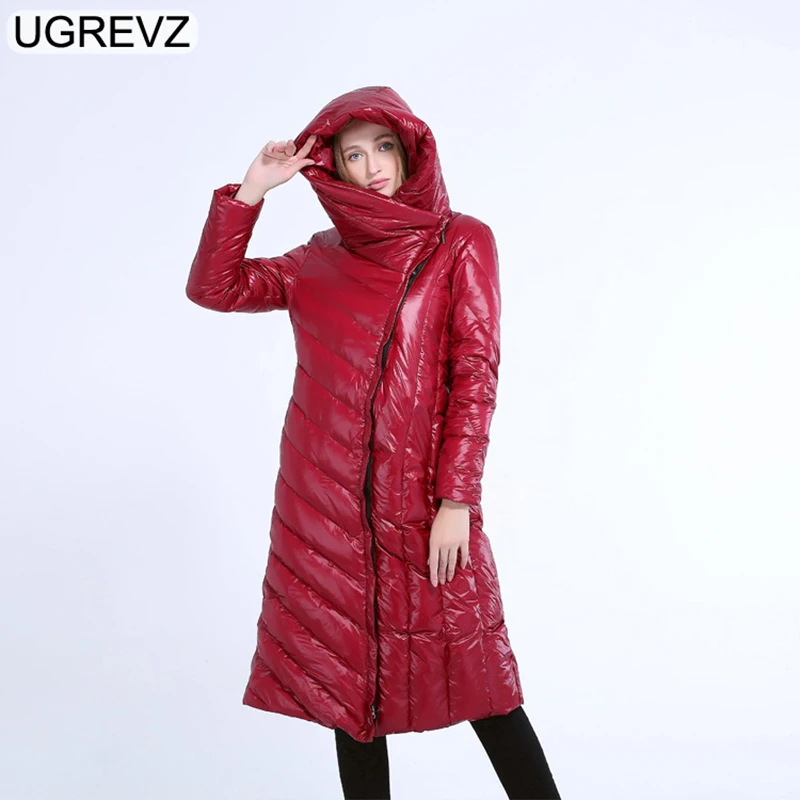 4XL женские пальто с капюшоном зимние теплые парки женская брендовая куртка