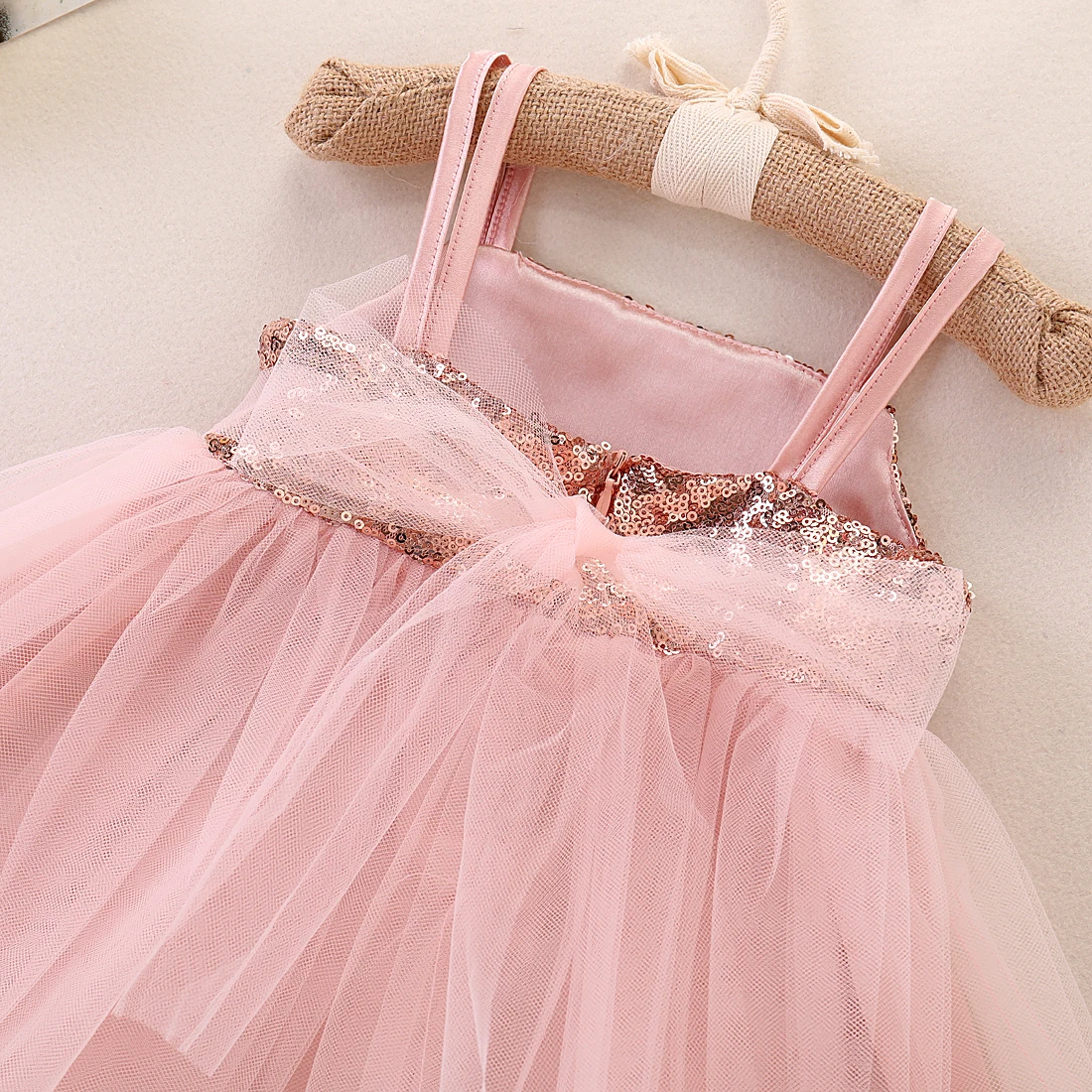 Pudcoco 2018 New Toddler Baby Girl Dresses Tulle Lace Tutu Sleeveless Sequins Party Formal Princess Dress Sundress Clothes 1-5T | Детская