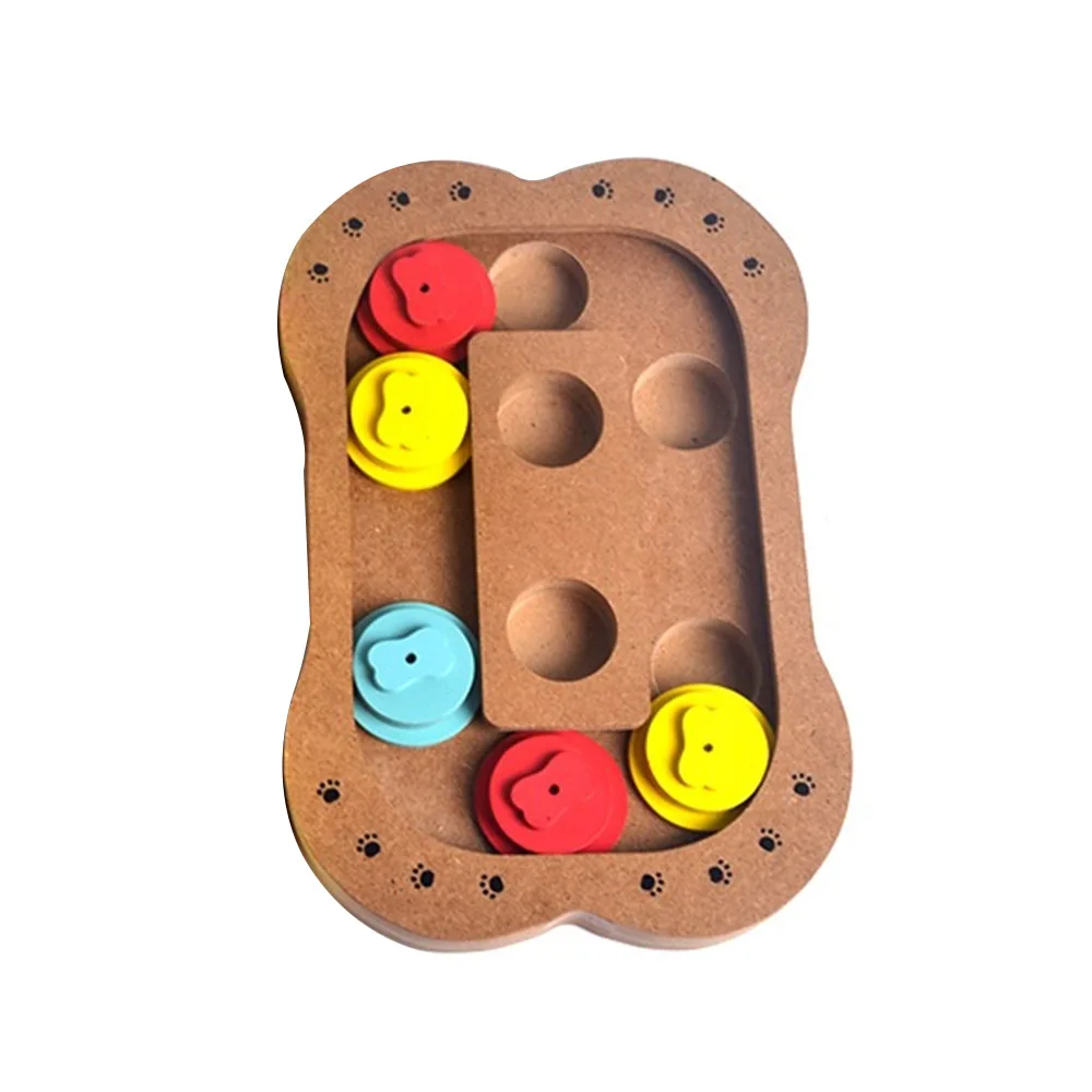 Обучающие игрушки IQ для домашних питомцев обучающие кормления лапы головоломки