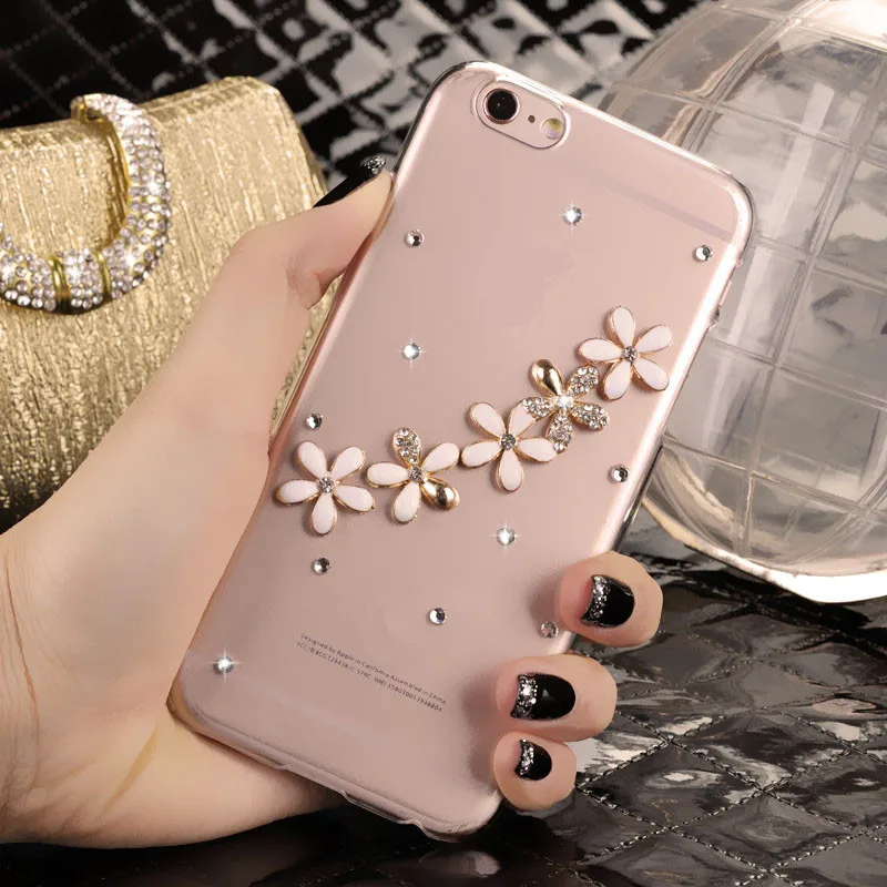 3D Блестящий чехол с кристаллами и бриллиантами для Apple iPhone XS MAX X XR 8 7 6s 6 Plus 5c 5 5S SE 4 4S