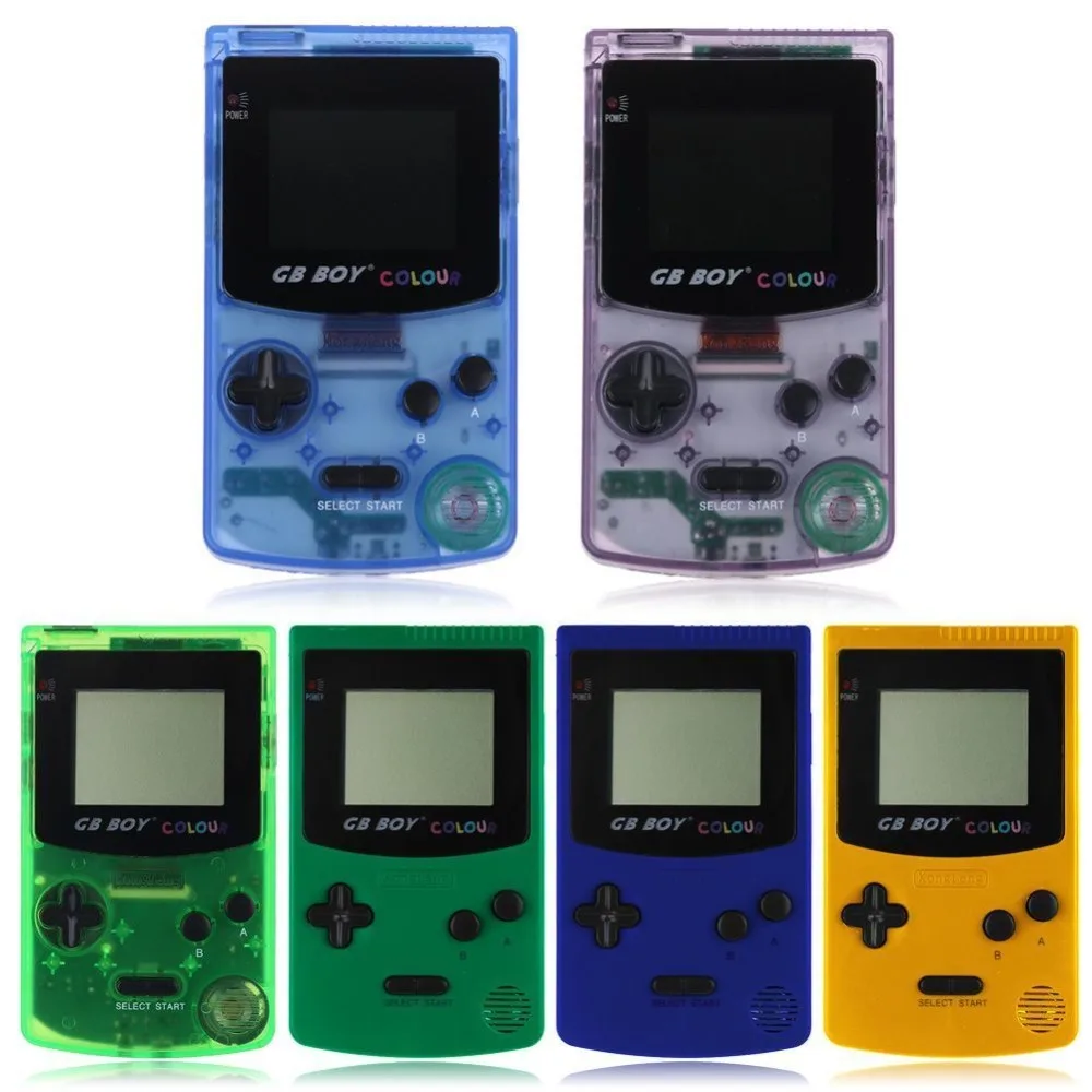 

Цветной портативный игровой плеер GB Boy, 2,7 дюйма, портативная Классическая игровая консоль с подсветкой, 66 встроенных игр
