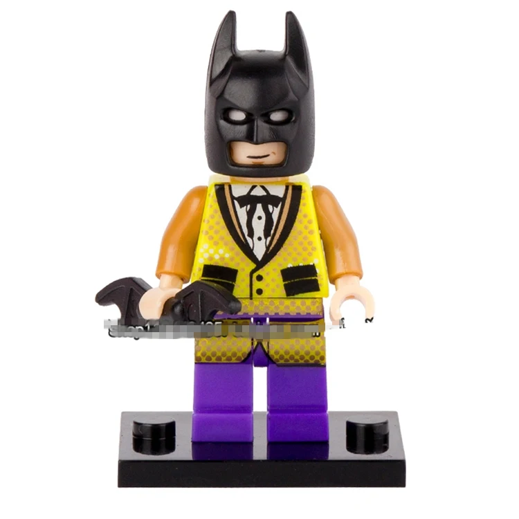 Одна распродажа 2017 Бэтмен фильм желтый костюм супер герои строительные блоки