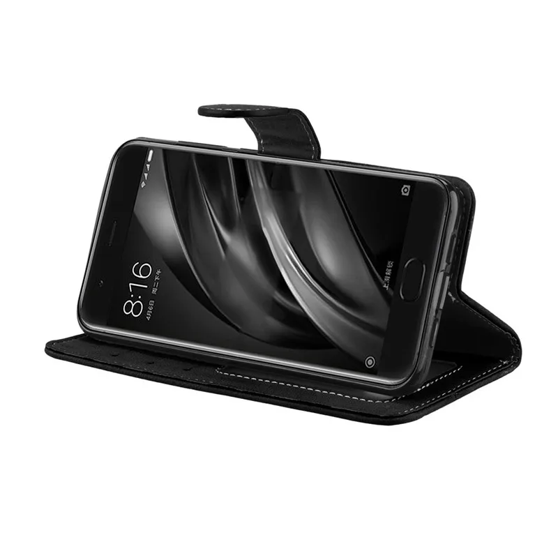 Чехол Xiaomi Mi6 чехол 5 15 дюймов кошелек искусственная кожа силиконовый для телефона