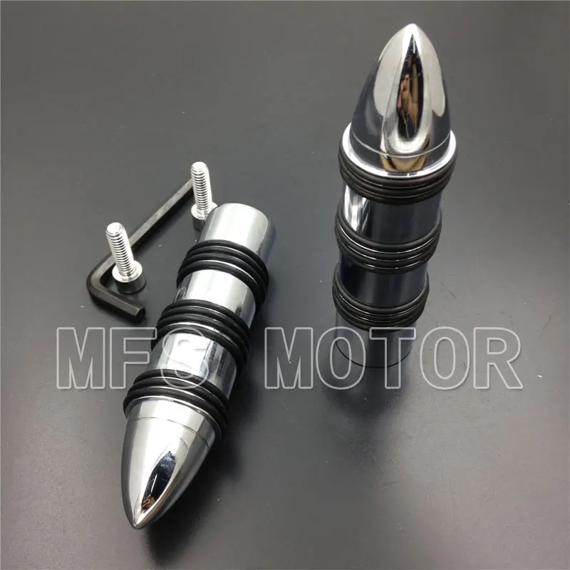 

Для победный Молот Вегас Джек с коронной головкой Пуля Ракетно заготовка часть мотоцикла задняя подножка