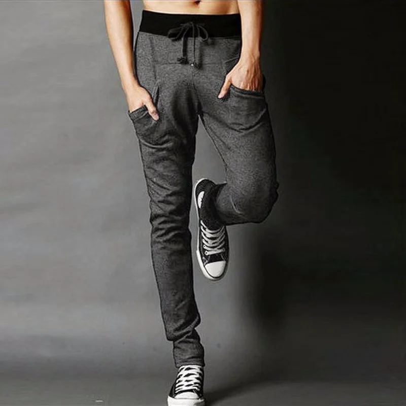 Men's Casual Pants Slim Tide Fashion Harem Feet sweat pants hip hop | Мужская одежда