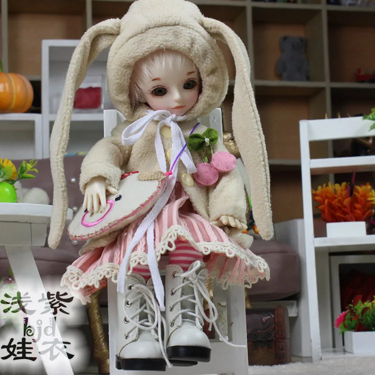 1/6 1/4 1/3 весы BJD пальто + платье набор носков для BJD/SD аксессуары кукольной одежды а