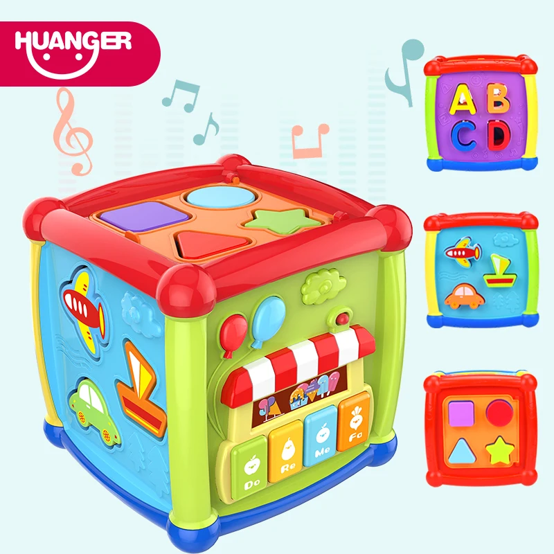 Huanger Многофункциональные Музыкальные игрушки детская музыкальная шкатулка