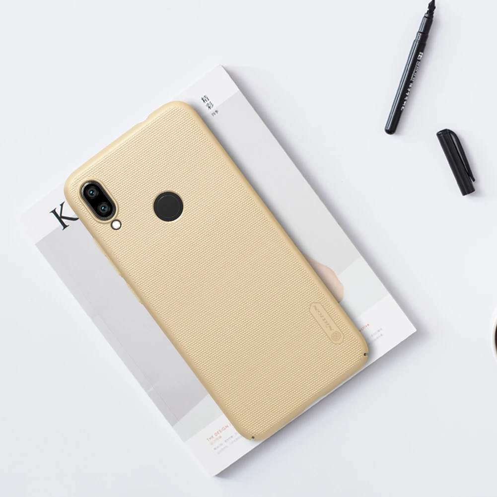 Для Xiaomi Redmi Note 8, 7, 6, 5 Pro чехол Nillkin матовый защитный чехол из поликарбоната чехол-накладка для Xiaomi Redmi Note 8 Pro, 7, 6, 5 Pro, 4, 4X чехол