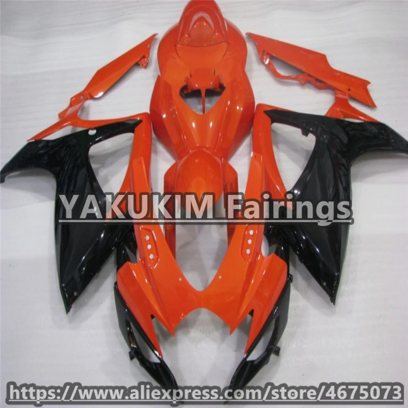 Обтекатели ABS для SUZUKI GSXR 600 750 k6 2006 2007 кузова GSXR600 GSXR750 06-07 обтекатели мотоциклов под