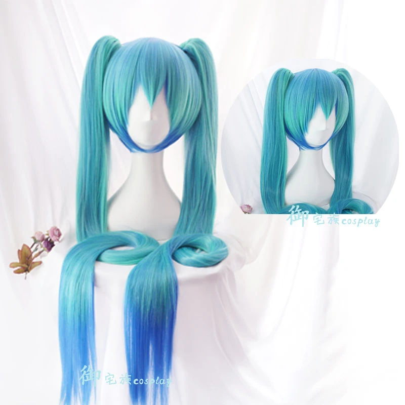 Vocaloid Hatsune парик Мику косплей парик ролевые игры для взрослых синтетические волосы длинные прямые хвосты