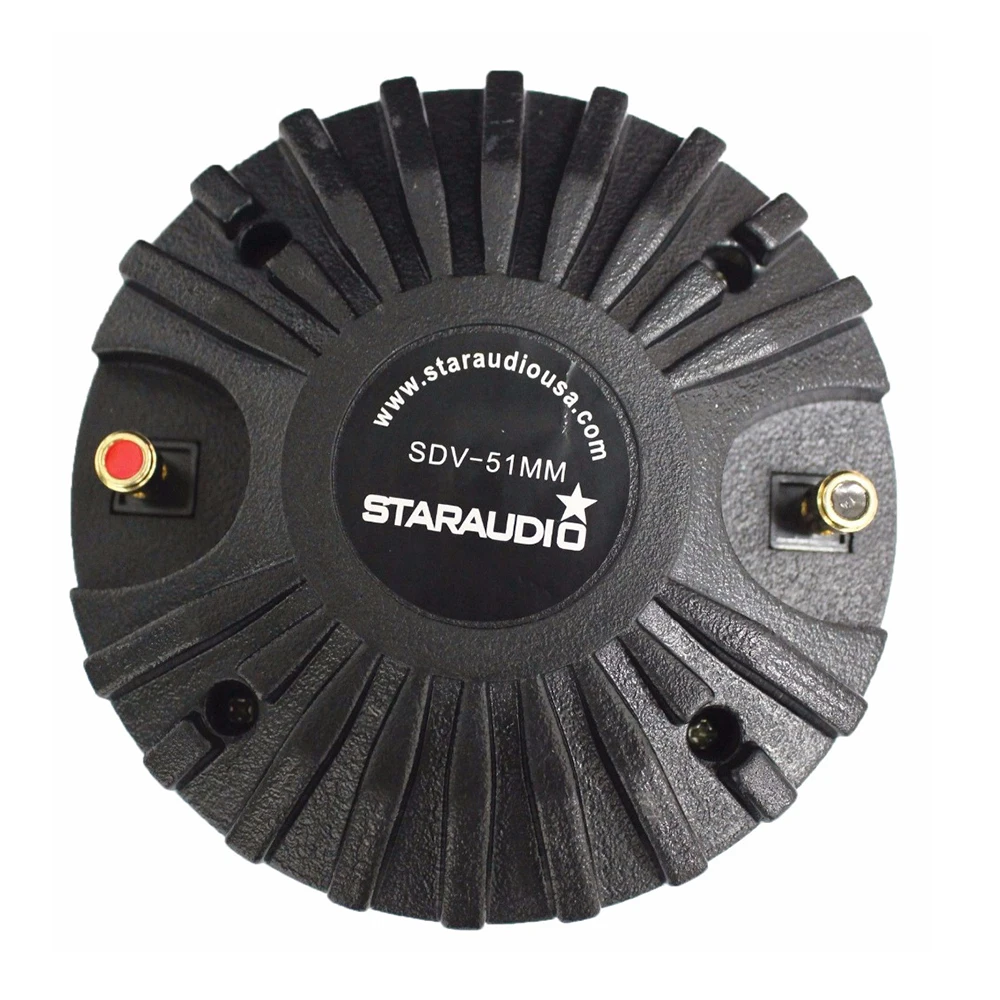 STARAUDIO 2,0" 51 мм 2600 Вт Титан сжатия винт на Powered DJ PA вечерние сцена, караоке динамик Рог драйвер твитер SDV-51MM