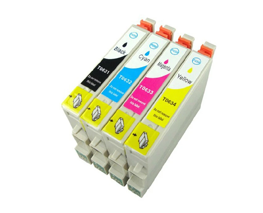 

INK WAY Full set of T0631-T0634 Compatible inkjet cartridge for Stylus C67 C87 CX3700 CX4100 CX4700 CX5700F CX7700