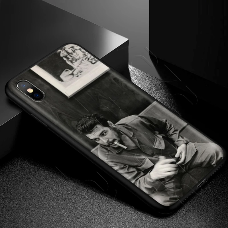 Lavaza Che Guevara Smoking Cigar Case for iPhone 11 Pro XS Max XR X 8 7 6 6S Plus 5 5s se |