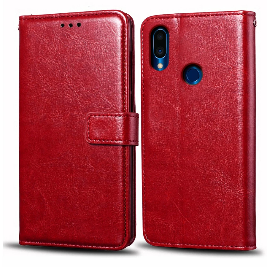 Чехол-книжка для Meizu Note 9 кожаный чехол-бумажник телефона в деловом стиле чехол