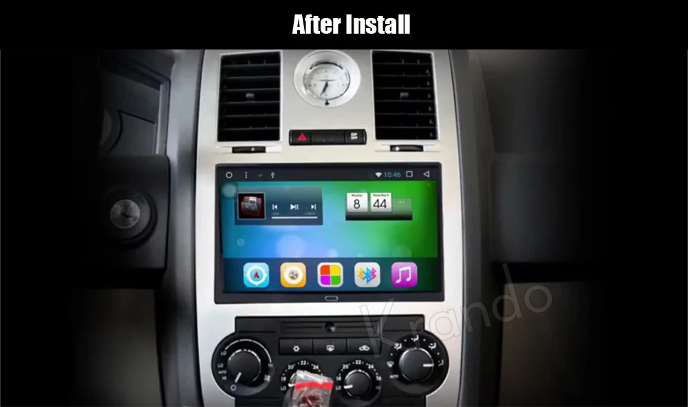 Krando Android 8,1 " автомобильный радиоприемник gps для jeep grand Cherokee 2004-2010 для chrysler 300c 2004-2008 навигационная мультимедийная система