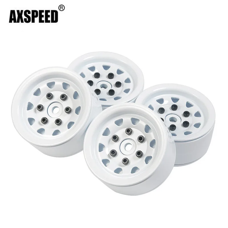 AXSPEED #55 Heavy Duty 1 9 дюймов бисером колеса для Радиоуправляемая модель Axial SCX10 D90 D110 TRX