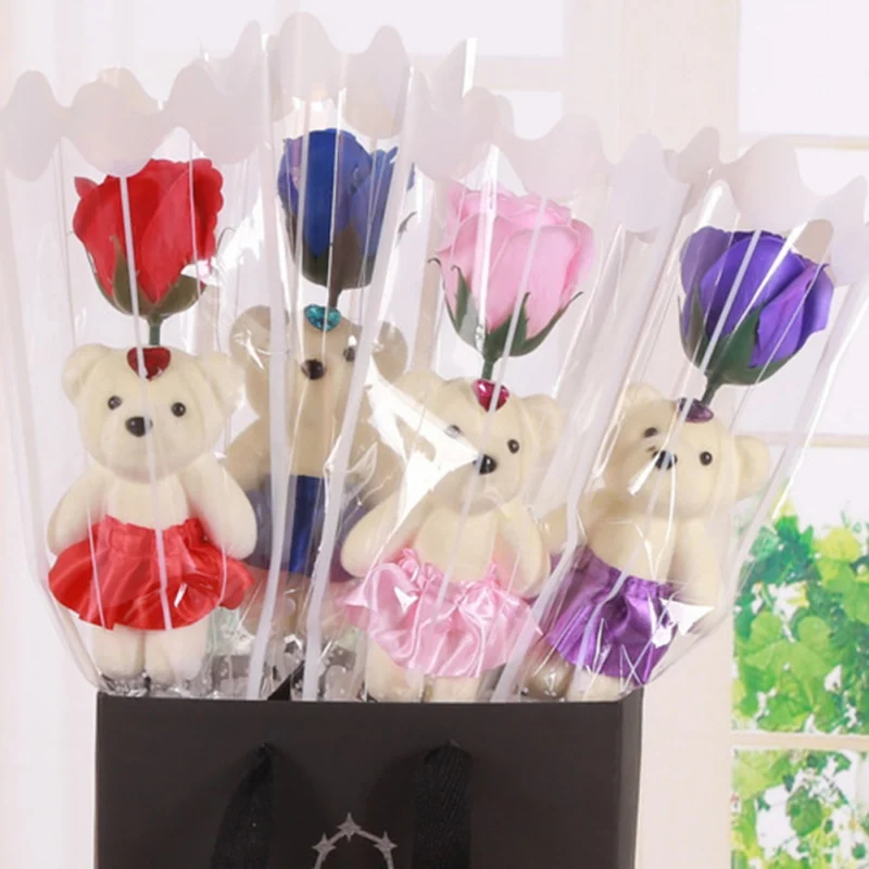 Новые плюшевые игрушки мягкие набивные медвежонки Куклы Kawaii Stitch искусственные