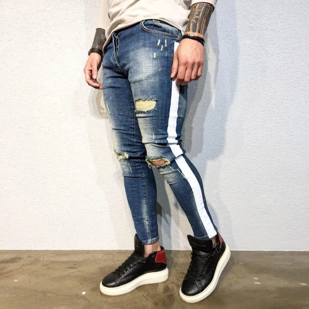 Мужские брюки хип-хоп джоггеры 2020 Новая мужская мода Тонкий камуфляж печать шить