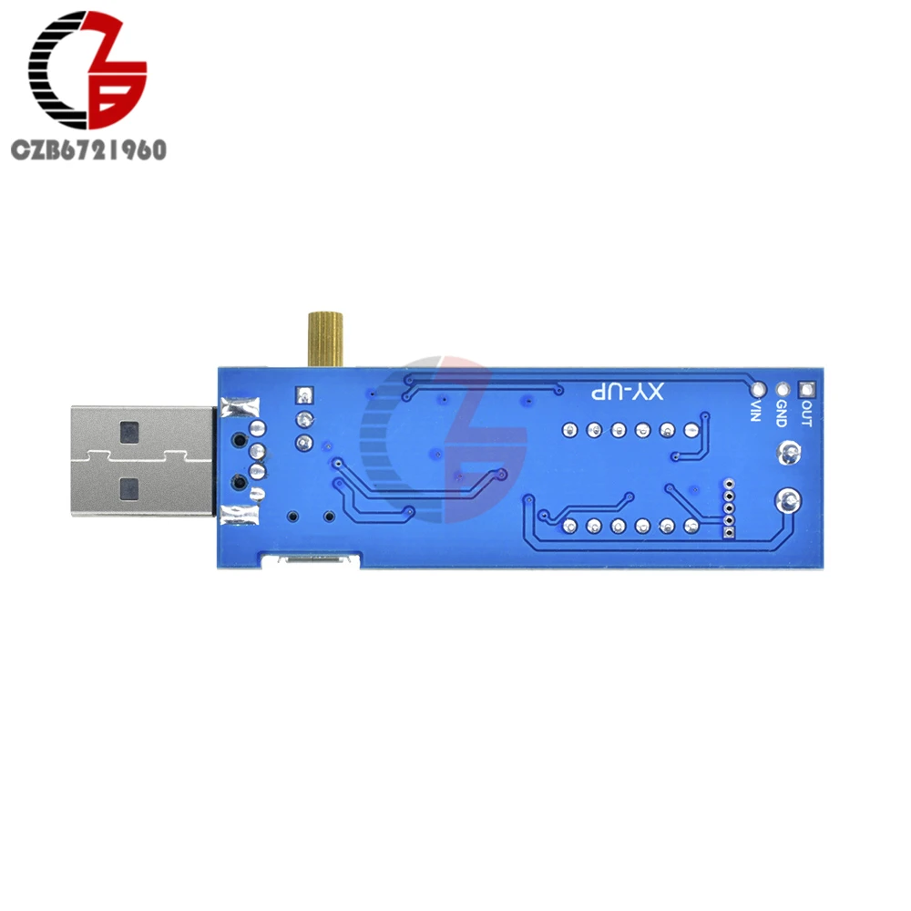 Цифровой преобразователь напряжения USB/Micro USB 5 В 1 2 24 Регулируемый регулятор