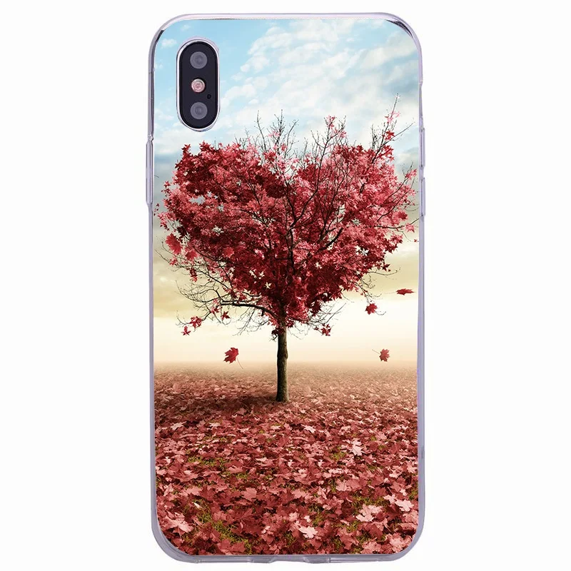 Милый чехол для телефона iphone XS Max XR X 6 6s 7 8 plus 5S SE 5 модные мягкие чехлы с цветочным
