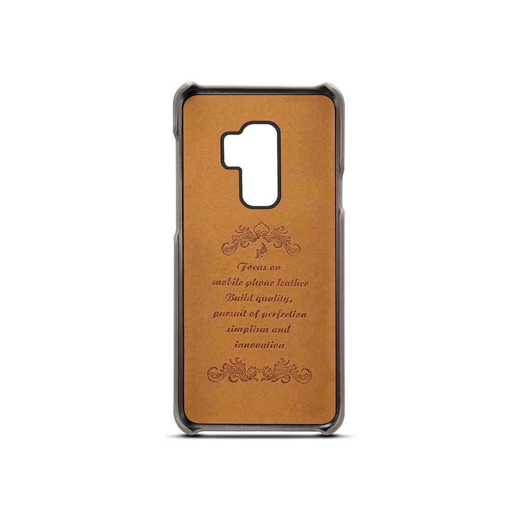 Для samsung S9PLUS Элитный бренд кожа с карты случай мобильный телефон оболочки Coque для