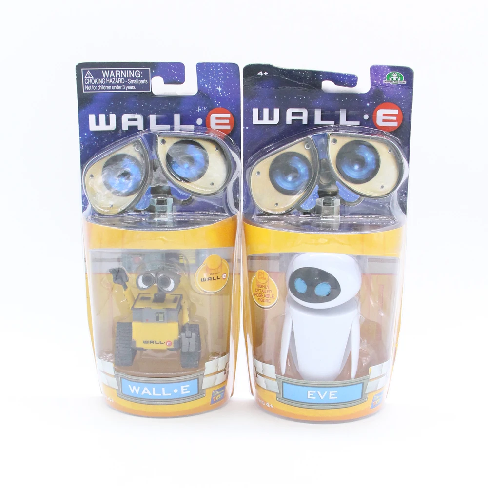 Робот стена E & EVE ПВХ Коллекция Фигурки игрушки|figure toy|wall erobot wall e |