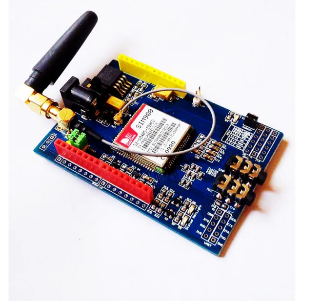 Модуль для Arduino SIM900 5 шт./лот 4 частоты макетная плата GSM GPRS текстовые сообщения