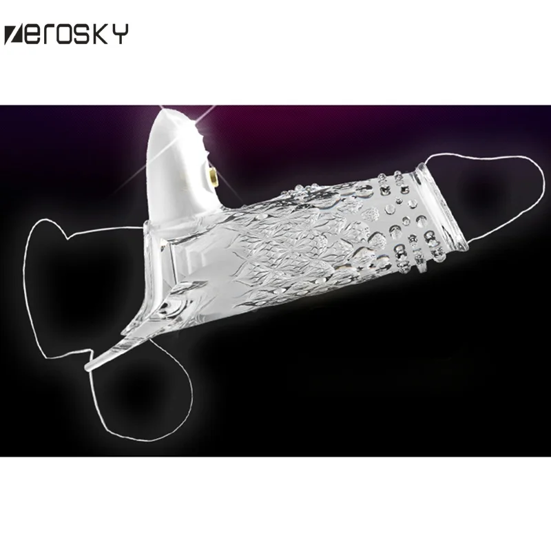 Удлинитель пениса Zerosky для взрослых многоразовый удлинитель секс игрушки мужчин