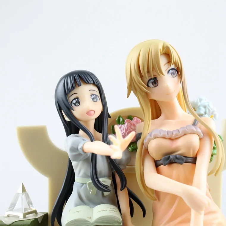 Anime Sword Art Online Mother And Daughter Asuna & Yui Scale PVC Action Figure GSC Peiguin Parade T30 | Игрушки и хобби