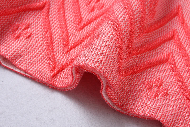 [ALPHALMODA] осенне-зимний женский трикотажный комплект одежды, 3D вышитый геометрический узор, пуловер, свитер+ трапециевидная юбка