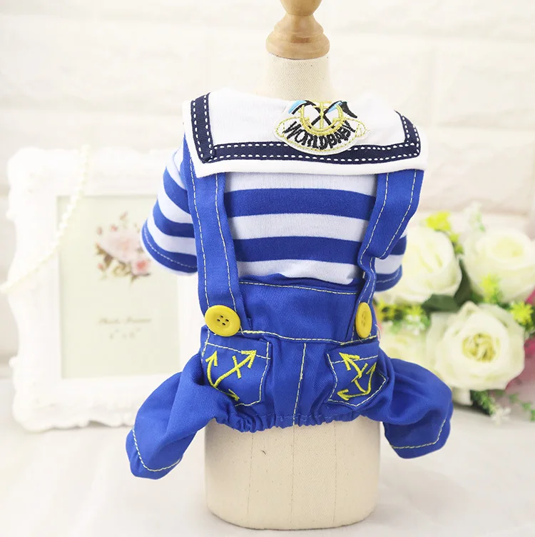 D04 2017 весенний комбинезон для питомца с четырьмя ножками модная одежда щенков